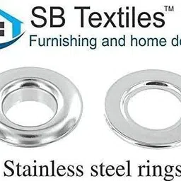 twolover 213 cm (7 ft) Long Door Cotton Blackout Curtain Single Curtain image 4