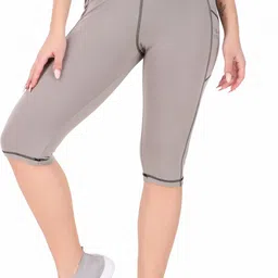 styleso Women Grey Capri image 1