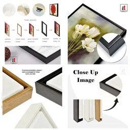 art street Night Life Multicolour Synthetic Wood Framed Canvas Wall Painting image 4