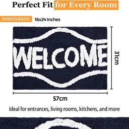 homestic by kuber industries Microfiber Door Mat image 3