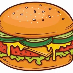 bhai please Burger Wooden Fridge Magnet Fridge Magnet Pack of 1-picture-16