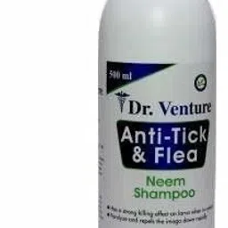 dr venture Organic Natural Neem and Lemongrass Anti-Itching, Insect Repellent Anti-Tick and Flea Dog and Cat Shampoo 500 ml Pack of 1 Anti-microbial, Flea and Tick, Anti-itching, Allergy Relief neem Dog Shampoo-picture-14