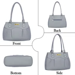 fd fashion Women Grey Shoulder Bag image 4