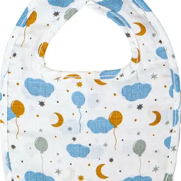 saathvis bliss Saathvi’s Bliss Baby Bibs – Soft Muslin & Highly Absorbent ( Pack of 3 ) image 5