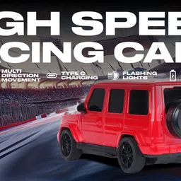 frendo High Speed 1:24 Rechargeable C type charging Mini Remote Control Racing Car G_W image 2