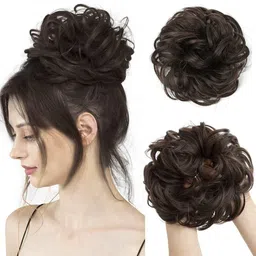 krsna creation Messy Juda Hair Bun Hair Styling Accessory for Women for Quick Hairstyles Bun-picture-25