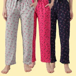 fit n fame Pack of 3 Women Pyjama-picture-26