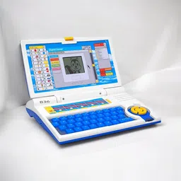 snm97 Educational English Learner Laptop with Mouse for Kids 20 Activity Games toy_249 image 1
