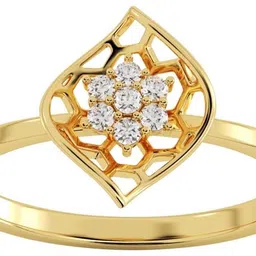 avsar AVR1096YA 18kt Diamond Yellow Gold ring-picture-25