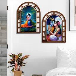 shree sanwariya crafts Modern Eye-Catching Art Design Wall Hanging for Home Decor Gift Item-picture-18