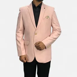 gargian master cut Men Solid Single Breasted Formal, Party Blazer-picture-15