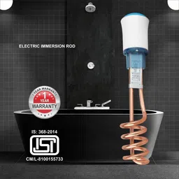 padar Copper and Nickel Rust-Free Coating,Shock Proof, ISI Marking,Stainless Steel ROD 2000 W Shock Proof Immersion Heater Rod image 5