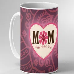 Keviv White & Purple Text or Slogans Printed Ceramic Glossy Mugs Set of Cups and Mugs image 1