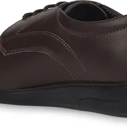 Bata Derby Shoes for Men |Ideal for Work, Events & Everyday Wear. Brown Casuals For Men image 3