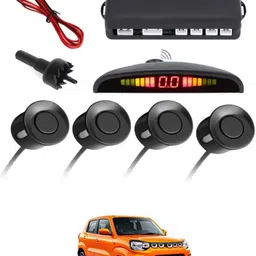 zplus Universal 4 Black Reverse Parking Sensor With LED Display For Cars-249 Safety of Passengers/Car One Alarm Kit-1932 Parking Sensor-picture-12