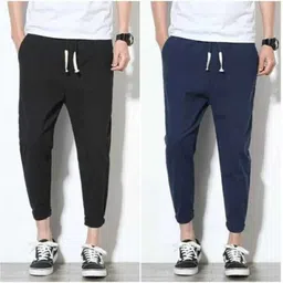 Men Solid Multicolor Track Pants-image-20