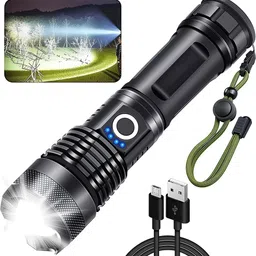 crentila Bright Torch Light Waterproof for Emergencies, Home, Outdoor, Hiking, Camping Torch-picture-26