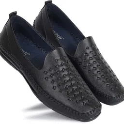 aadi Synthetic Leather |Lightweight|Comfort|Summer|Trendy Loafers For Men image 2