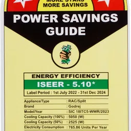 godrej 1.5 Ton 5 Star Split Inverter AC- White image 3