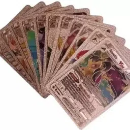 crazybuy Waterproof 55pcs Playing Rose Gold Card Box V Series max Gx Playing Card image 3