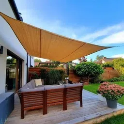 SHADE NET SQUARE 10 FEET X 10 FEET Tent - For UV RESISTANT 90% BLOCK SUNLIGHT NET FOR ROOFTOP , GARDEN, BALCONY 4 SIDE CLIP-image-16
