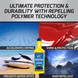 citrus power Multi-Purpose 250ml, Wash & Wax 60ml, Scratch Remover 60ml, Sponge Combo image 4