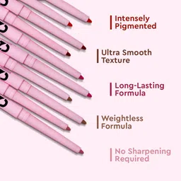 c2p pro Ultra Define Matte Finish, Waterproof & Long-Lasting Lip Liner image 3