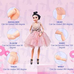 yunicron max Stunning Doll with Accessories (Design may vary) image 3