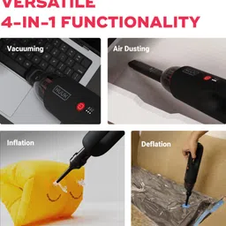 nuuk REN GO Cordless Car Vacuum Cleaner | 11000 PA | 2X More Suction Power | Compact Car Vacuum Cleaner image 5