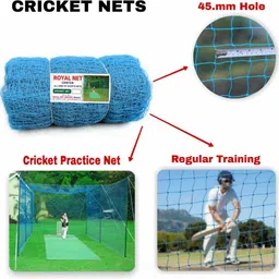 royalnet 30x10 Blue Cricket Net Boundry Net Cricket Net image 2