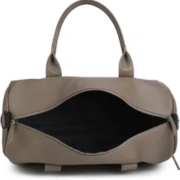 hrx by hrithik roshan 30 L Hand Duffel Bag - Faux Leather Stylish Weekend travel Duffle bag - Beige - Regular Capacity image 3