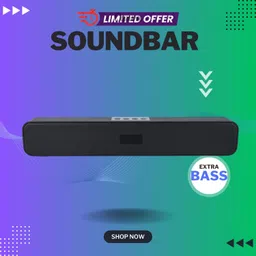 FRONY 20W Bluetooth Soundbar with 4 Hours Wireless PlayTime Bluetooth Speakers1f390 20 W Bluetooth Soundbar-picture-14