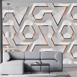 uratech Paper Decorative White, Gold Wallpaper-picture-14