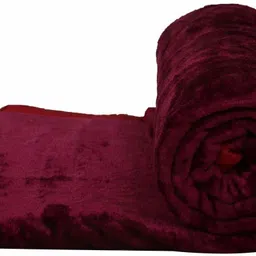 yuku Floral Double Mink Blanket for AC Room image 2