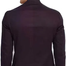 humjoli mens wear Men Solid Bandhgala Formal, Casual, Festive, Wedding Blazer image 2