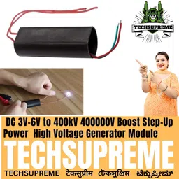 techsupreme Best DC 3V-6V to 1000KV 400000V Boost Step-up Power Module A3 Electronic Components Electronic Hobby Kit image 1