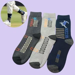 naosucura Men Graphic Print Mid-Calf/Crew-picture-13