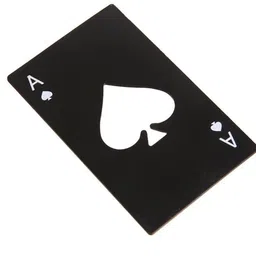 xeekart Bottle Opener Playing Card Shape Stainless Steel Bottle Opener Stylish Poker Playing Card Ace of Spades Bar Tool Soda Beer Bottle Cap Opener Playing Card Shape Stainless Steel Bottle Opener Stylish Poker Playing Card Ace of Spades Bar Tool Soda Beer Bottle Cap Opener Gift For Kitchen Outdoor Camping Bottle Opener-picture-27