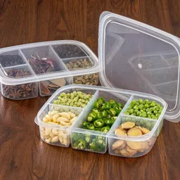 xeamusy Plastic Fridge Container - 1500 ml image 2