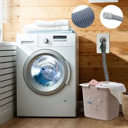 nipram national 1.5 Meter Drain / Waste Water Outlet Hose Pipe For Front Load Washing Machine 1.5 Meter Drain / Waste Water Outlet Pipe For Front Load Washing Machine Hose Pipe image 5