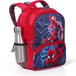 akram garments Kids Spider Man cartoon School Backpack Bag for Boy 3-7 Years Waterproof School Bag image 2