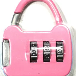 pin to pen Number Pad Reset Lock Bag Type Padlock-picture-11