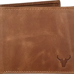 napa hide Men Tan Genuine Leather RFID Wallet - Regular Size image 2