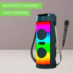 Clairbell Game (PORTABLE BLUETOOTH PARTY SPEAKER) With Mic & High Quality Bass SoundI87 40 W Bluetooth Party Speaker-picture-33