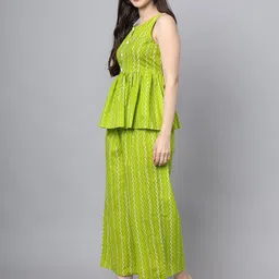 fabric fitoor Top Palazzos Co-ords Set image 3