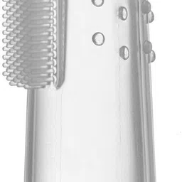 tnc TRINETRA Baby Kids Gum Massager Brush and Silicone Finger Toothbrush (Pack of 1) Ultra Soft Toothbrush-picture-18