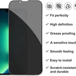 Resolute Edge To Edge Tempered Glass for VIVO Y1S PRIVACY image 4