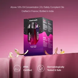 fastrack Perfume Gift Set for Women 4x20ml | Floral & Fruity|Long Lasting Fragrances-80ml Eau de Parfum - 80 ml image 3