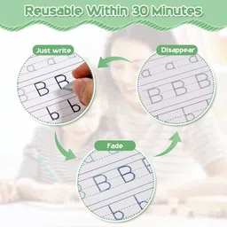 dekiyanz Magic Practice CopyBook for Children Number Tracing Book Preschoolers with Pen image 3