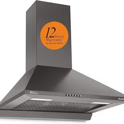 sujata SUJATA_ONYX - Black_60 Auto Clean Wall Mounted BLACK 1250 CMH Chimney-picture-16